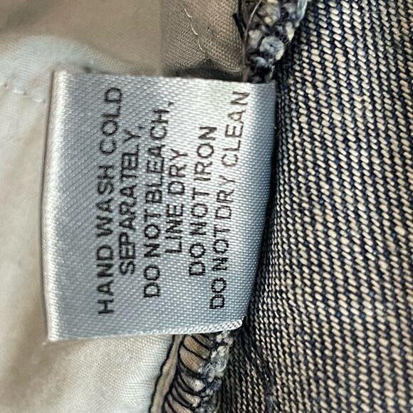 Signature8 Distressed Blue Jean Denim Coveralls Jumper Size S/M - Picture 16 of 16